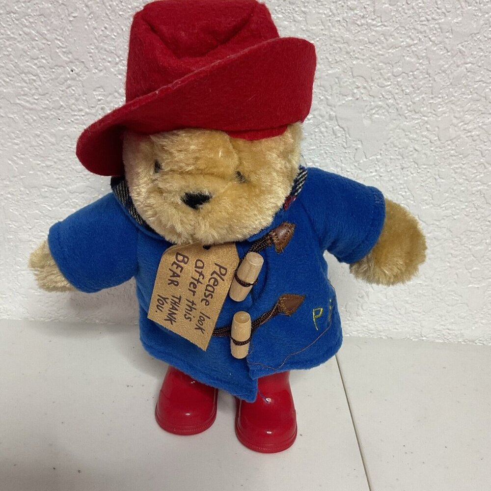 Classic Paddington Plush Bear With Boots - Rainbow Designs